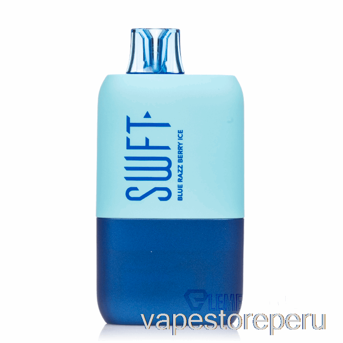 Vape Peru Swft Icon 7500 Pantalla Inteligente Desechable Azul Razz Berry Ice